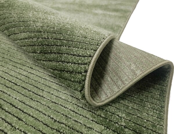 BE Koberec Eforia 9551 GREEN – zelený obdĺžnikový Rozmer: 60x100 cm