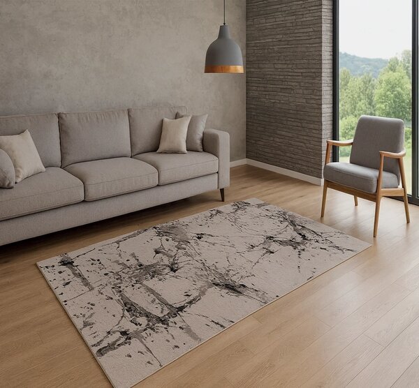 BE Koberec Gloria 3673 BEIGE – béžový obdĺžnikový Rozmer: 60x100 cm