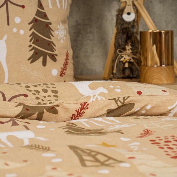 4Home Flanelové obliečky Festive, 160 x 200 cm, 70 x 80 cm