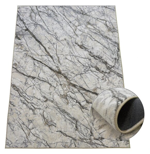 BE Koberec Accra 6509 Cream – krémový obdĺžnikový Rozmer: 60x100 cm