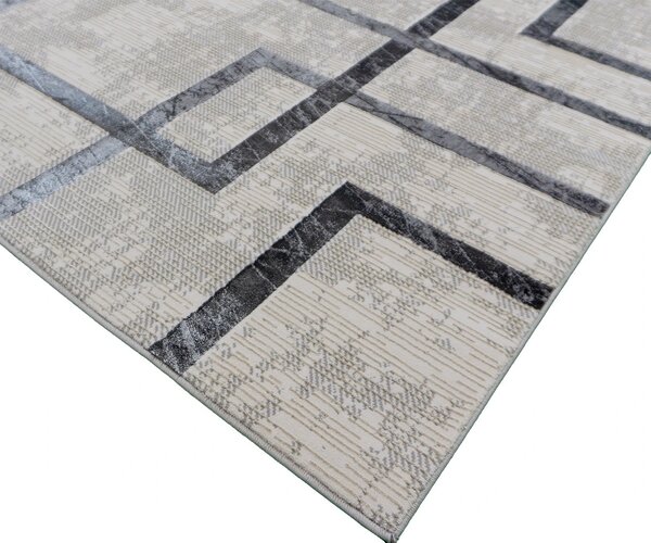 BE Koberec Esprit 3609 GREY – sivý obdĺžnikový Rozmer: 60x100 cm