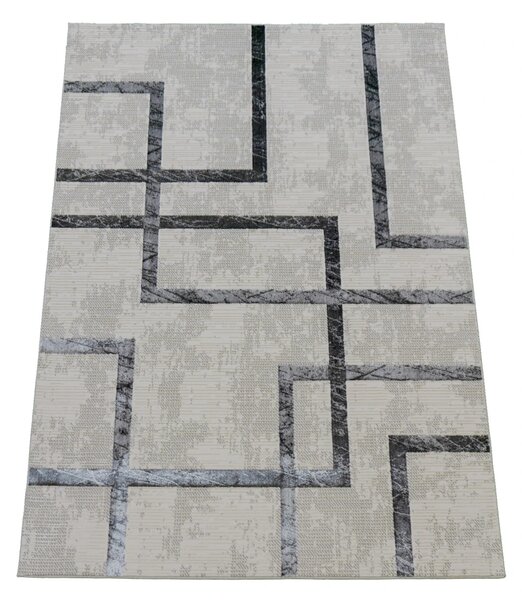 BE Koberec Esprit 3609 GREY – sivý obdĺžnikový Rozmer: 60x100 cm