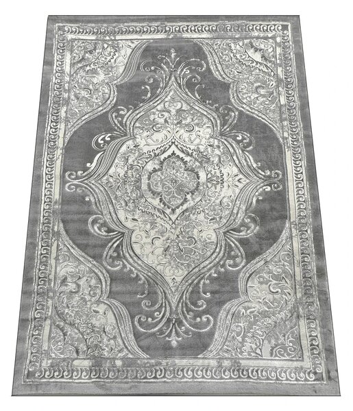 BE Koberec Opera 8081 GREY – sivý obdĺžnikový Rozmer: 60x100 cm