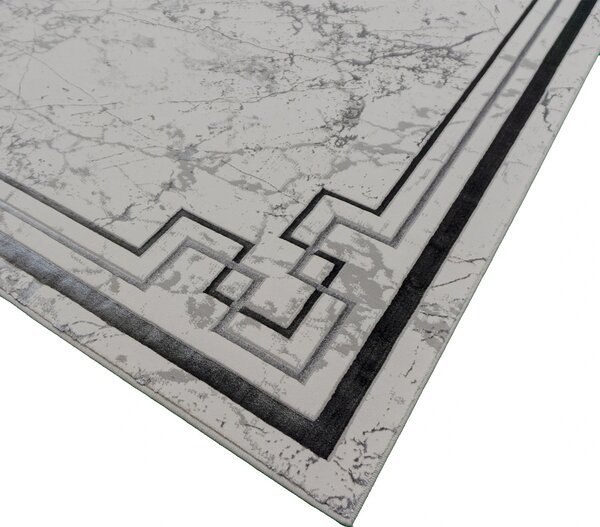 BE Koberec Allianz 6309 GREY – sivý obdĺžnikový Rozmer: 60x100 cm