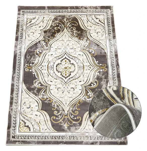 BE Koberec Opera 8081 BEIGE – béžový obdĺžnikový Rozmer: 60x100 cm