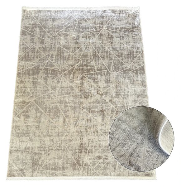 BE Koberec Creante 55064 BEIGE – béžový obdĺžnikový Rozmer: 80x150 cm