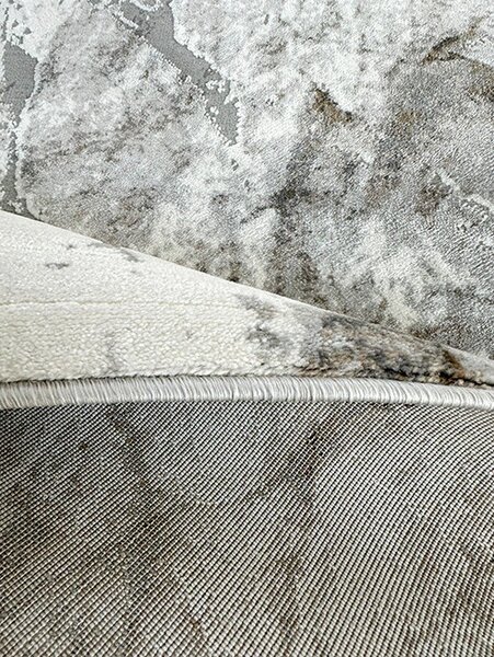 BE Koberec Pera 3304 BEIGE – béžový sivý obdĺžnikový Rozmer: 60x100 cm