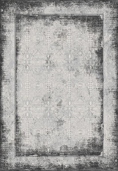 BE Koberec Deluxe 9090 GREY – sivý obdĺžnikový Rozmer: 60x100 cm