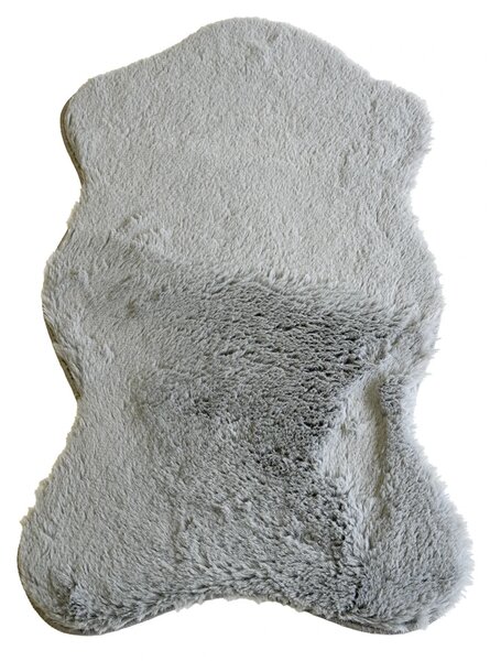 BE Koberec Puffy PUFFY 060 GREY – sivý obdĺžnikový Rozmer: 40x60 cm
