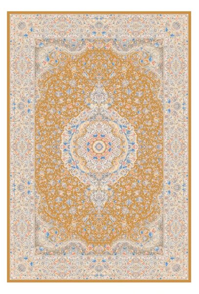 BE Koberec Miras 1200 GOLD – žltý obdĺžnikový Rozmer: 150x225 cm