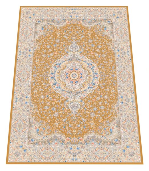BE Koberec Miras 1200 GOLD – žltý obdĺžnikový Rozmer: 150x225 cm