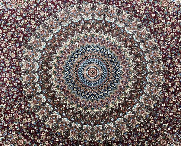 BE Koberec Anatolia Silk 32510 RED – červený obdĺžnikový Rozmer: 80x150 cm