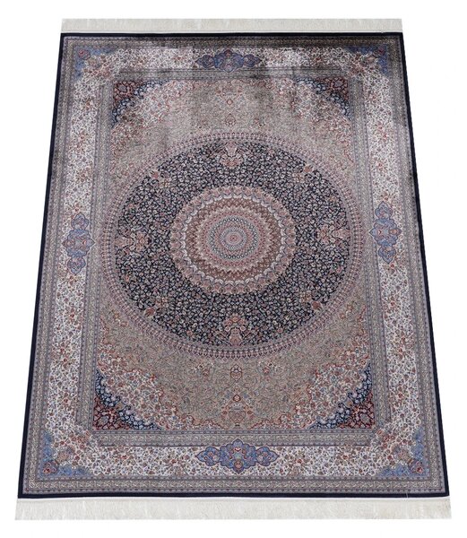 BE Koberec Anatolia Silk 32510 BLUE – modrý obdĺžnikový Rozmer: 160x230 cm