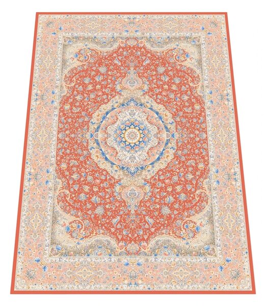 BE Koberec Miras 1200 MADDER RED – červený obdĺžnikový Rozmer: 150x225 cm
