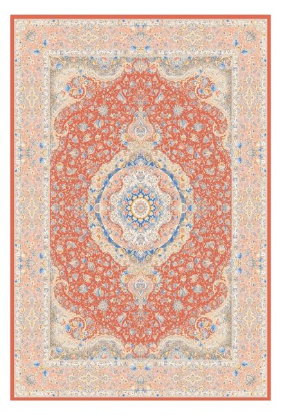 BE Koberec Miras 1200 MADDER RED – červený obdĺžnikový Rozmer: 150x225 cm