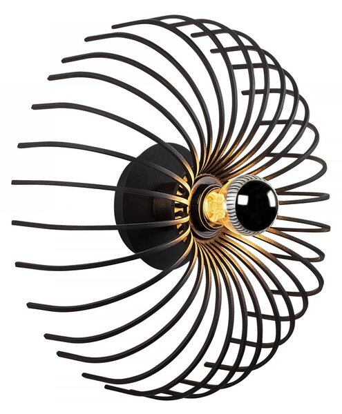 Opviq Nástenná lampa Aspendos I čierna