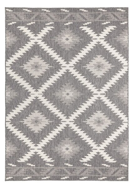 NORTHRUGS - Hanse Home koberce Kusový koberec Twin Supreme 103428 Malibu grey creme – na von aj na doma - 80x150 cm