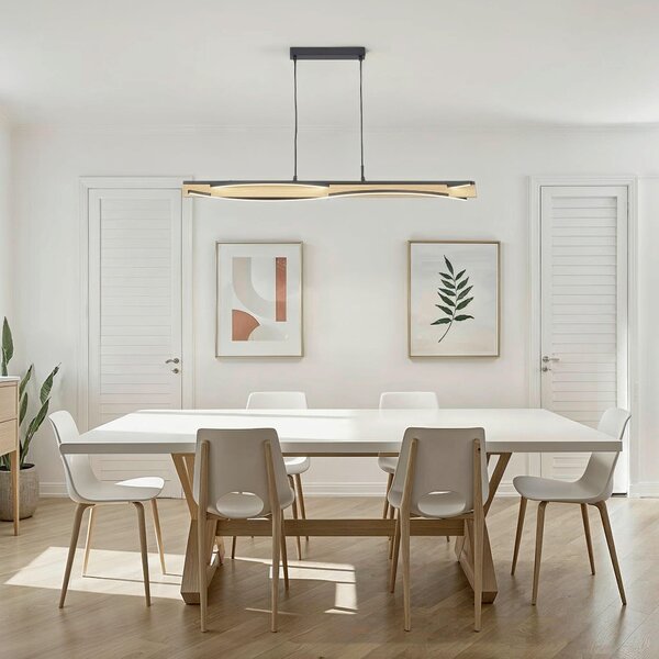 ZÁVESNÉ LED SVIETIDLO, 120/12,5/150 cm Novel - Online Only bytové doplnky, Online Only
