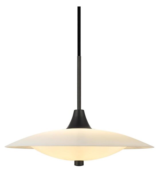 Halo Design 991294 - Luster na lanku BARONI 2xG9/18W/230V pr. 35 cm biela/čierna