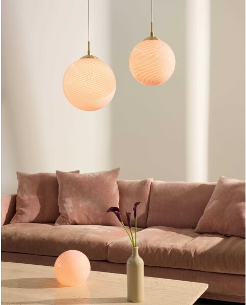 Halo Design 748815 - Stolová lampa CANDY 1xE14/25W/230V pr. 20 cm ružová