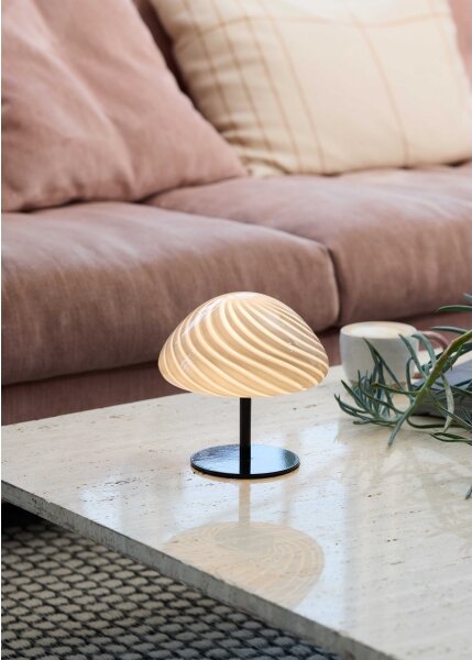 Halo Design 747009 - Stolná lampa CANDY MINI MUSH 1xG9/25W/230V pr. 17 cm sivá