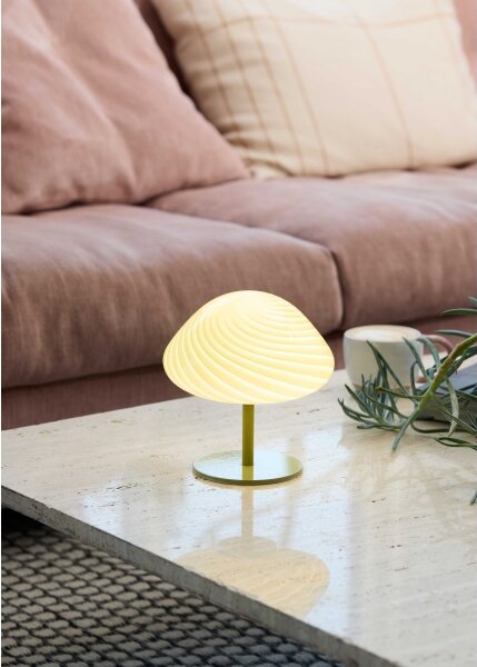 Halo Design 747085 - Stolová lampa CANDY MINI MUSH 1xG9/25W/230V priemer 17 cm zelená