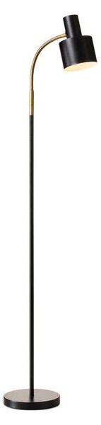 Halo Design 746866 - Stojacia lampa VOGUE 1xE27/40W/230V čierna/mosadz