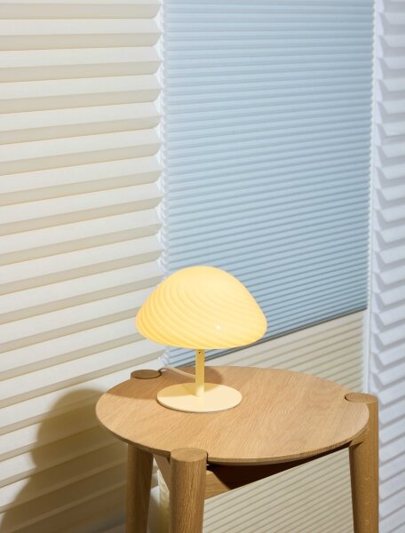 Halo Design 747016 - Stolová lampa CANDY MINI MUSH 1xG9/25W/230V, priemer 17 cm, béžová