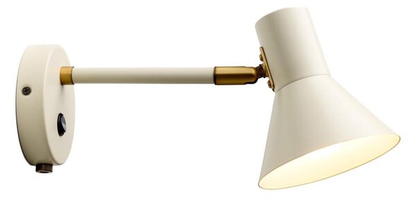 Halo Design 747443 - Nástenné svietidlo STYLE 1xE14/25W/230V krémová/mosadz