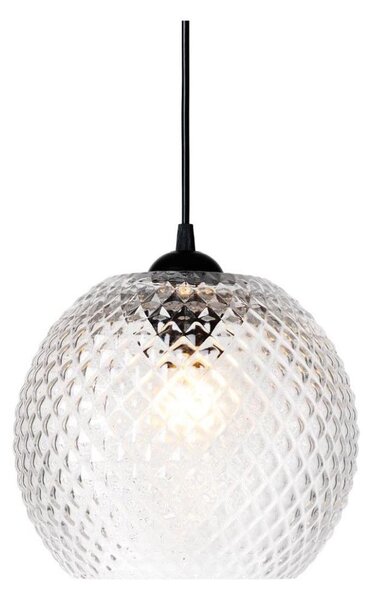 Halo Design 718436 - Závesný luster NOBB na lankách 1xE27/40W/230V, priemer 22 cm, priehľadný