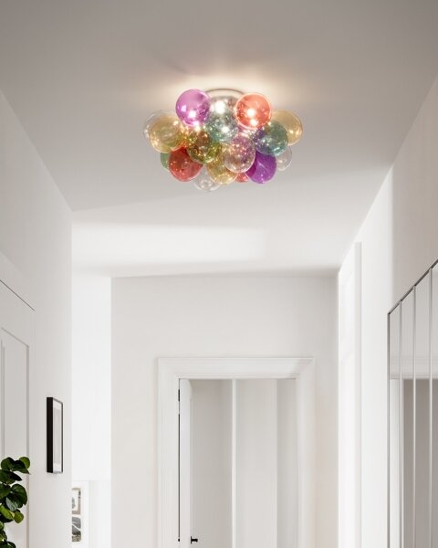 ByRydens 4202240-7000-Stropné svietidlo GROSS 6xG9/5W/230V pestrofarebné pr.50 cm