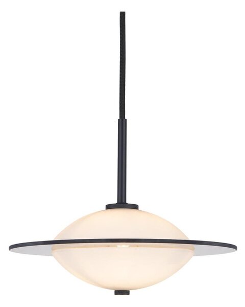 Halo Design 743582- Závesné svietidlo na lane ORBIT 1xG9/7W/230V priemer 24 cm biele/čierne/dymové