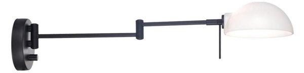 Halo Design 740215 - Nástenné svietidlo KJOBENHAVN 1xG9/28W/230V čierne