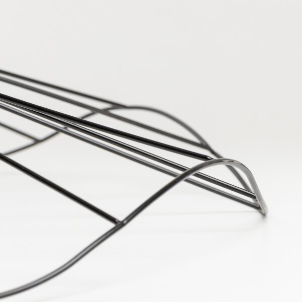 Brilagi - LED prisadený luster CERIA WIRE 1xE27/40W/230V pr. 80 cm čierna/dub