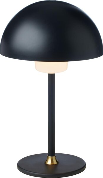 Halo Design 747573 - LED stmievateľná nabíjateľná lampa MOON LIGHT LED/2,7W/2600 mAh čierna