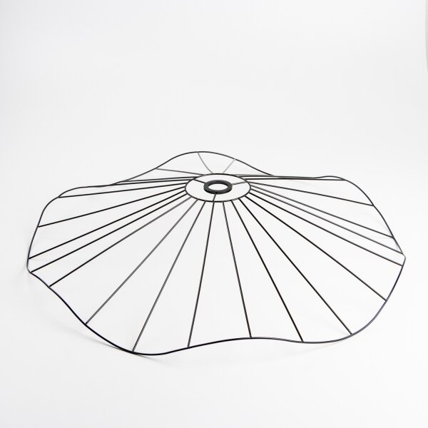 Brilagi - LED prisadené stropné svietidlo CERIA WIRE 1xE27/40W/230V pr. 80 cm čierna/dub
