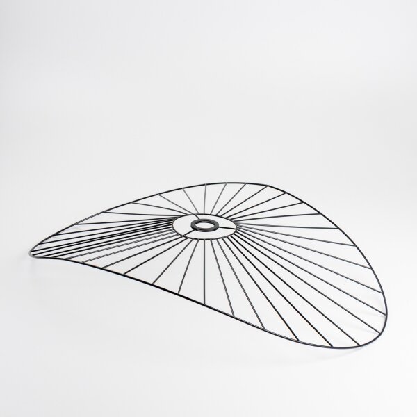 Brilagi - LED Prisadený luster CERIA WIRE 1xE27/40W/230V 60x80 cm čierna/dub