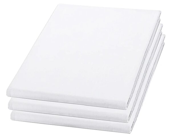 BAVLNENÉ PRESTIERADLO SMOOTH 160X200 CM BIELA