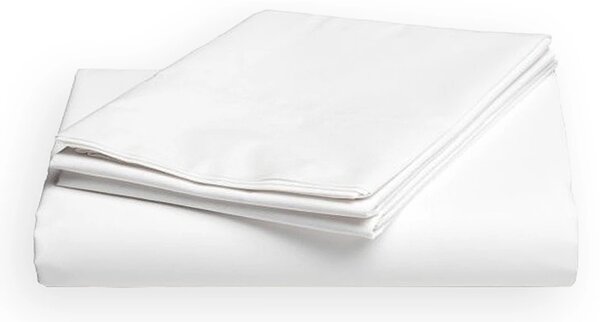 BAVLNENÉ PRESTIERADLO SMOOTH 160X200 CM BIELA