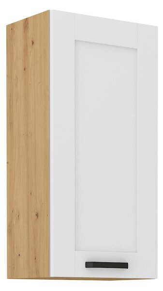 Horná skrinka Lesana 2 (biela + dub artisan) 45 G-90 1F . Vlastná spoľahlivá doprava až k Vám domov. 1063969