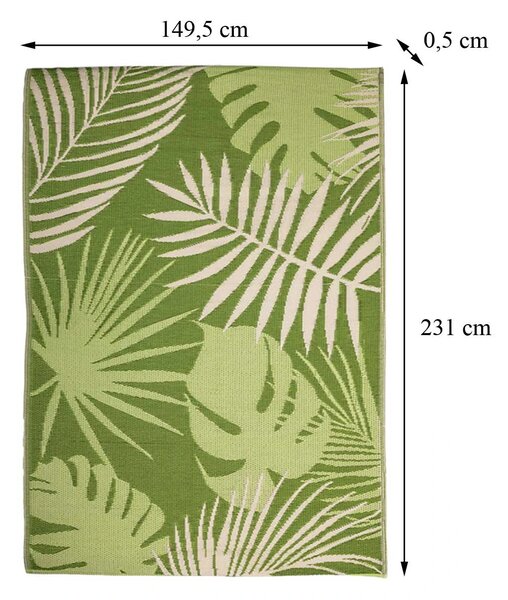 Koberec Jungle, 149x231 cm, viacfarebná