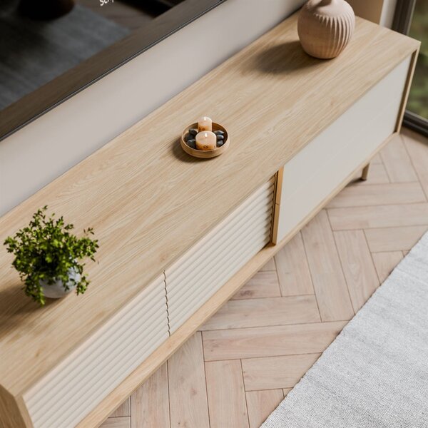 TV STOLÍK CELESTINO DUB + KAŠMÍR 160 cm