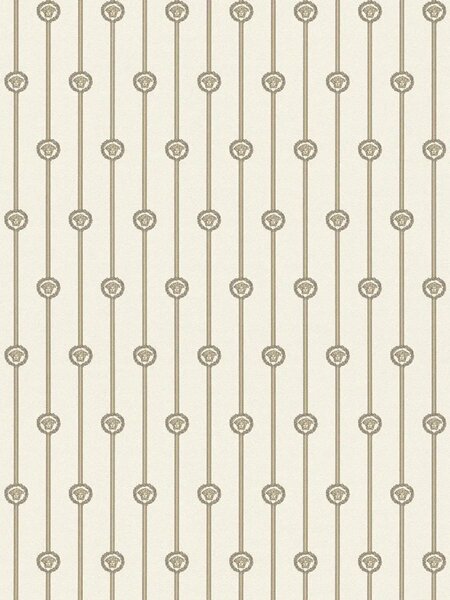 A.S. Création | Vliesová tapeta na stenu Versace 6 79173-5 | 0,53 x 10,05 m | biela, krémová, béžová