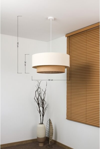 Brilagi - LED závesný luster BOHO STYLE 3xE27/15W/230V pr. 60 cm