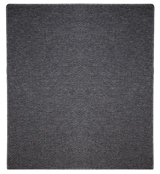Vopi koberce Kusový koberec Nature antracit štvorec - 150x150 cm