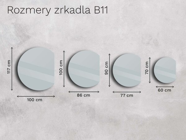 Zrkadlo Base B11
