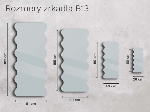 Zrkadlo Base B13