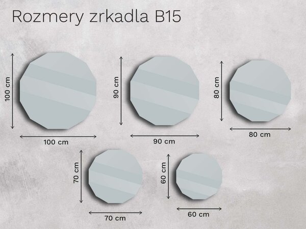 Zrkadlo Base B15