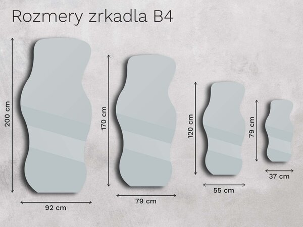 Zrkadlo Base B4
