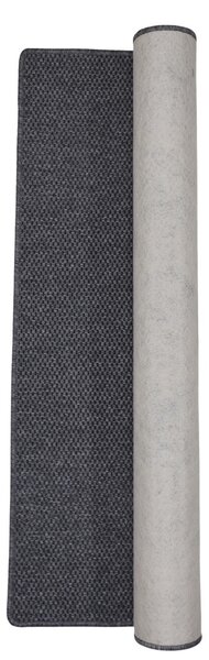 Timzo , Behúň na mieru Nature antracit, šíre 60 cm, šedá, chodba / predsieň